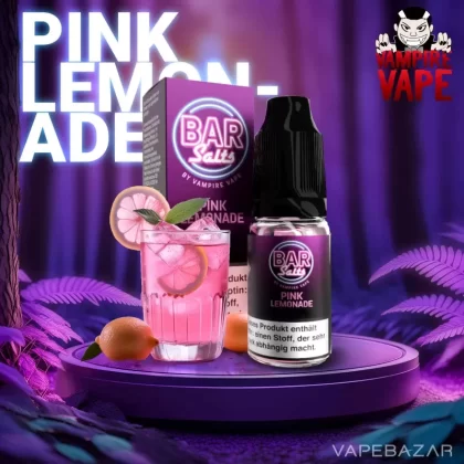 Bar Salts Nikotinsalz Liquid – Pink Lemonade - 10mg/ml, 5mg/ml