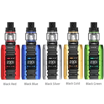 SMOK E-Priv 230W TC Starter Kit With TFV12 Prince Tank (8ML) - Black Blue