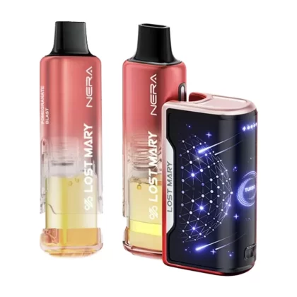 Lost Mary Nera Fullview 70K - Flavor#KIT - Blue Razz Ice>KIT - Dragon Strawnana>KIT - Miami MInt>KIT - Pineapple Passion Orange>KIT - Pink Lemonade>KIT - Pomegranate Blast>KIT - Rocket Freez