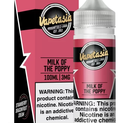 Vapetasia - Milk of the Poppy - 100ML E-Liquid - 3MG