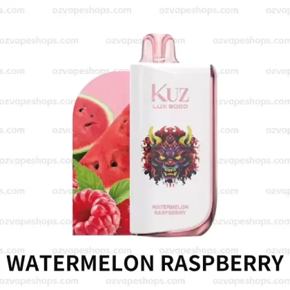 KUZ Ultra 9000 Puffs – WATERMELON RASPBERRY - Ozvapeone
