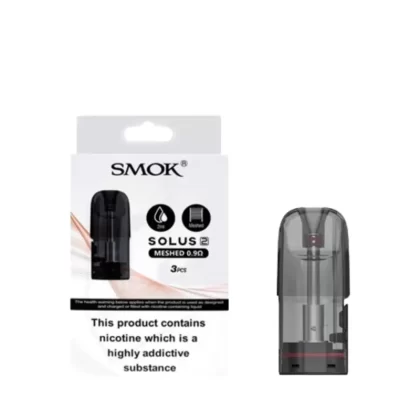Smok Solus 2 Mesh Replacement Pods 0.9Ω 2ml - Vape Product