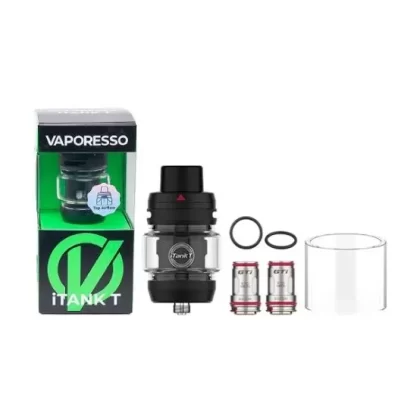 Atomiseur Vaporesso ITANK T – 6ML - Black, Silver (9F07C5)