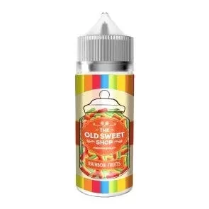 RAINBOW FRUITS E LIQUID BY THE OLD SWEET SHOP 100ML 50VG