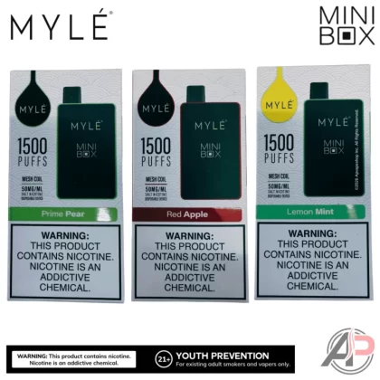 Myle Mini Box 1500 Puffs Disposable Vape Device