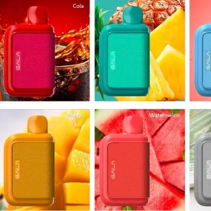Original Tesiyi Global Gala Rechargeable Disposable Vape Pen Device 550mAh 6000puffs ( )