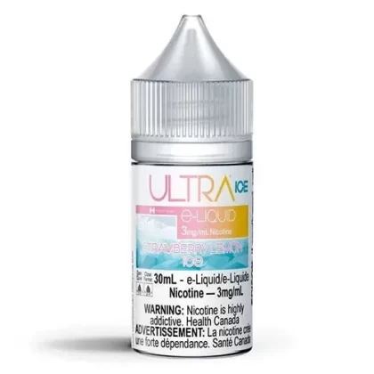 Ultra E-Liquid Iced by Ultra Liquid Labs – Strawberry Lemon Ice