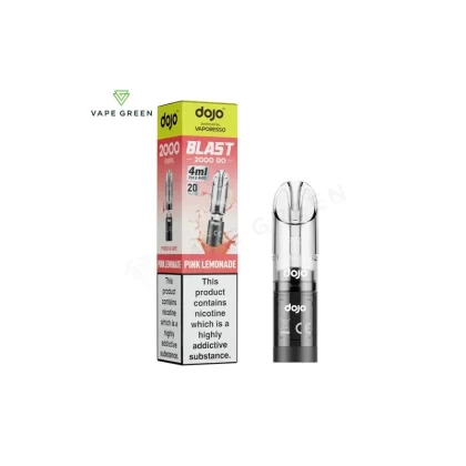 Pink Lemonade Prefilled Pod by Vaporesso Dojo Blast 2000 Go