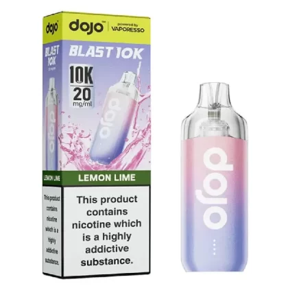 Vaporesso Dojo Blast 10k Prefilled Pod Kit Lemon Lime - Vape Store