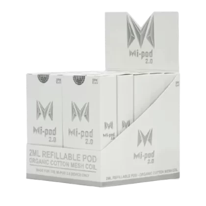 Mi-Pod 2.0 + Replacement Pod – 10pk - Customer Group#Consumer~Color#Black