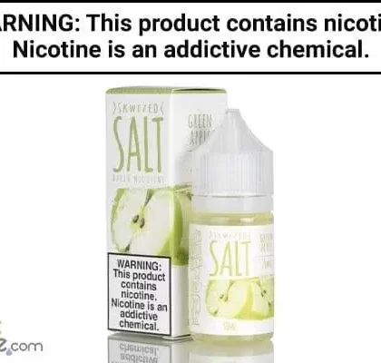 GREEN APPLE BY SKWEZED SALTS 30ML - Vapejuice