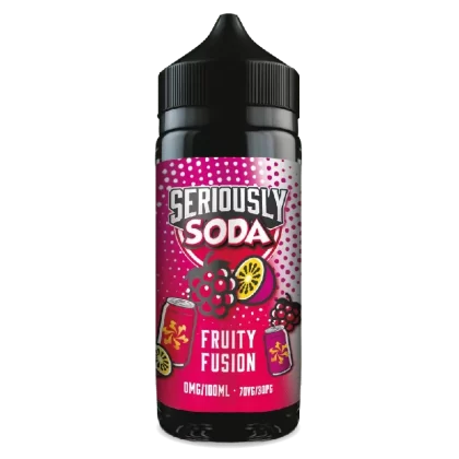 Doozy Seriously Soda 100ml E-Liquid Shortfill Fruity Fusion - Title#0mg