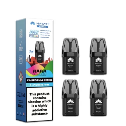 Hayati Remix 2400 Replacement Pods - Vape Co