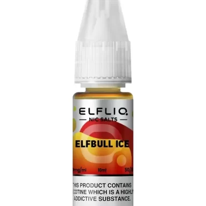 Elf Bar Elfliq ElfBull Ice Nic Salt Vape Juice - Strength 5mg