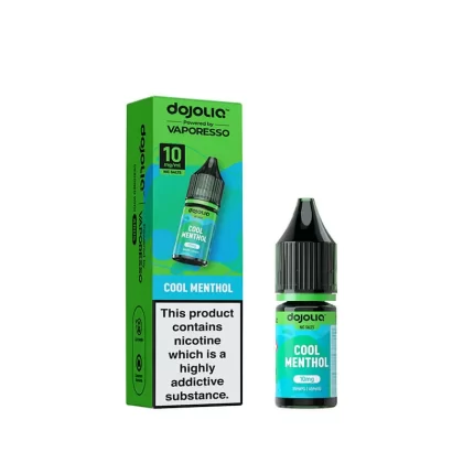 DojoLiq Cool Menthol 10ml Nic Salt E-Liquid by Vaporesso - 10mg