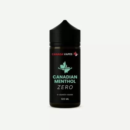 Canadian Menthol Zero E-Liquid | Vape Juice | Canada Vapes