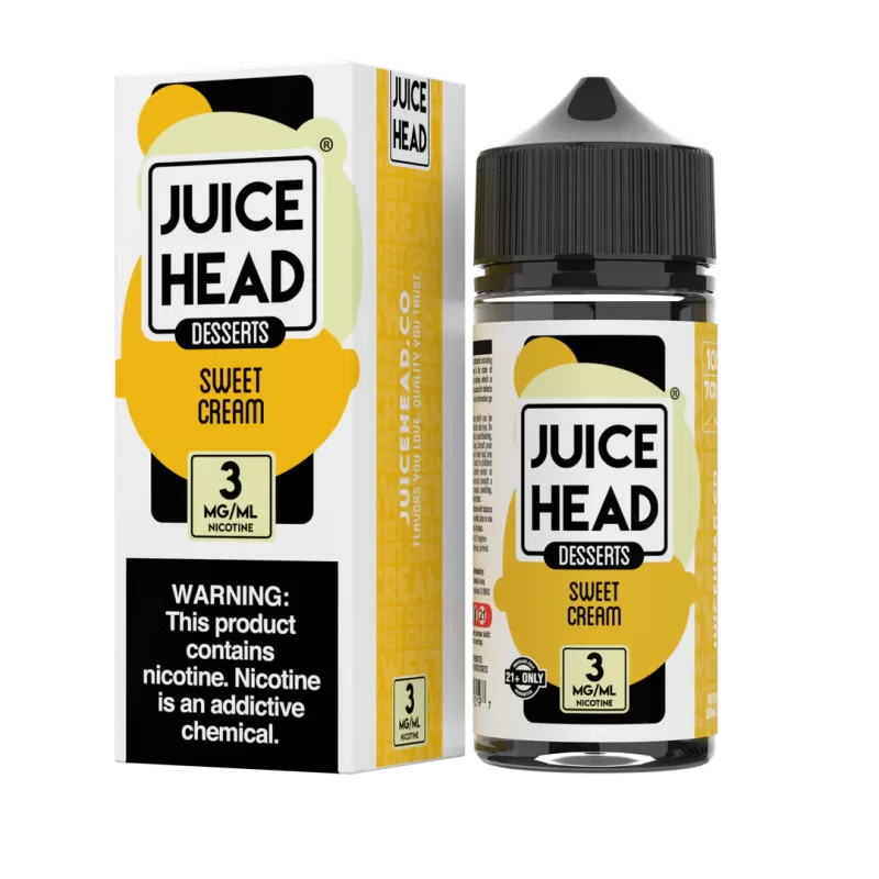 Juice Head Desserts - Sweet Cream - 100ML E-Liquid
