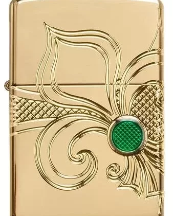 Zippo Lighter – Armor® Fleur-de-lis Design