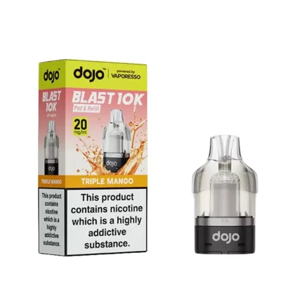 Vaporesso Dojo Blast 10K Triple Mango Prefilled Pods