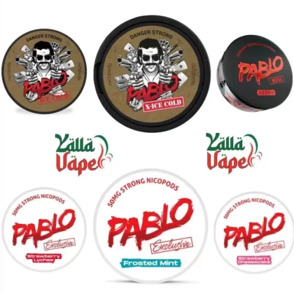Pablo Nicotine Pouches – Best Vape Kits UAE - Bubblegum-Exclusive, Cappuccino-Exclusive; Vape Product, Vape Product