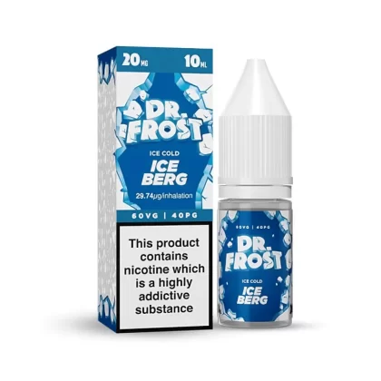 Dr Frost Iceberg Nic Salt E-Liquid - 10 Pack