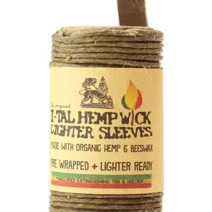 i-Tal Hemp Wick Lighter Sleeve - Vape Store