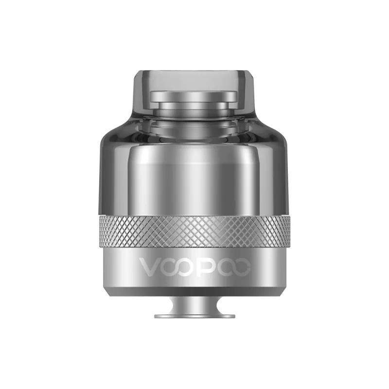 VOOPOO RTA Pod 2ml - Black+Silver - Image 2