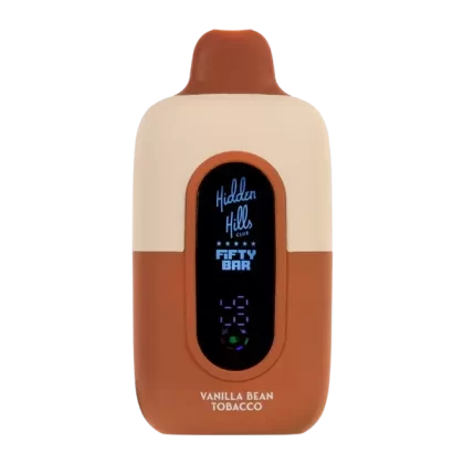 Vanilla Bean Tobacco Hidden Hills x Fifty Bar 20K