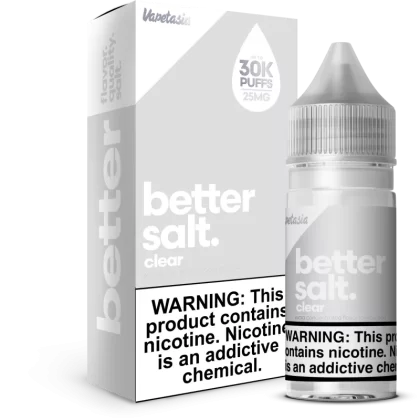 better salt clear eJuice - Vape Product; Vape Product, Vape Product