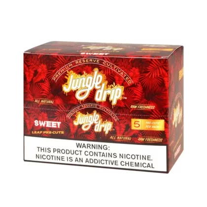 Jungle Drip Pre-Cut Leaf Wraps, 10 packs of 5