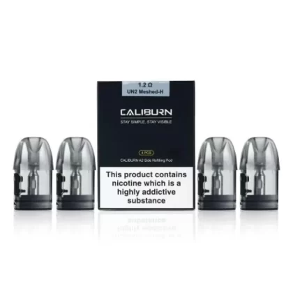 Uwell Caliburn A2S 4-pack Meshed-H 1,2 ohm – Pod