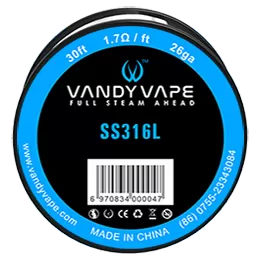 Vandy Vape SS316L Heating Wire - 28ga 30ft