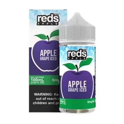 Reds E-Liquid – Apple Grape Iced 100ml - Vape Product; Vape Product, Vape Product