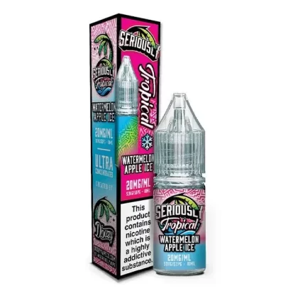 DOOZY SERIOUSLY TROPICAL WATERMELON APPLE ICE 10ML NIC SALT E-LIQUID