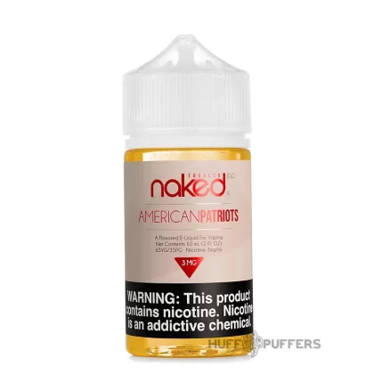 Naked 100 Tobacco – American Patriots 60mL - Nicotine Strength#0mg>3mg>6mg>12mg