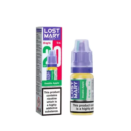 Lost Mary Double Apple 10ml Nic Salts E-Liquid - 5mg
