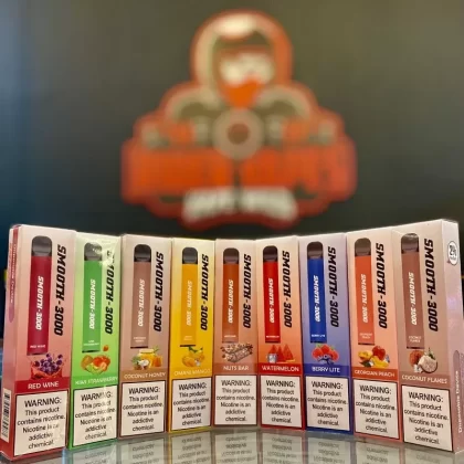 SMOOTH DISPOSABLE DEVICE 3000 PUFFS – 2%