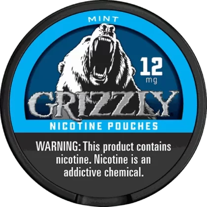 Grizzly Nicotine Pouches Mint