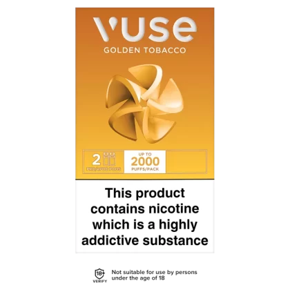 Vuse ePod vPro Golden Tobacco Pods - Vapeshop Co
