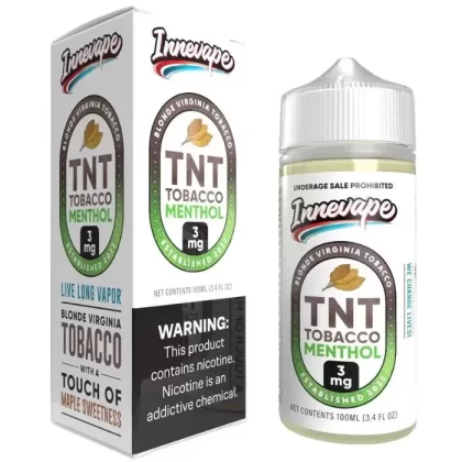 TNT Tobacco Menthol E-Liquid by Innevape - Size#100ml~Nicotine#0MG>3MG>6MG