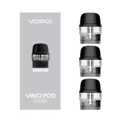 Voopoo Vinci Replacement Cartridge Pod 2ml(0.8/1.2Ω) - 0.8 OHMS, 1.2 OHMS (C7AF1F)