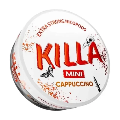 Cappuccino Killa MINI Nicotine Pouches 16mg – 5 Tubs