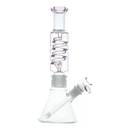 Pink Coil Beaker – 12in