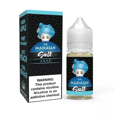 A.S.A.P. (Apple Peach Strawberry) The Mamasan Salts Series 30mL
