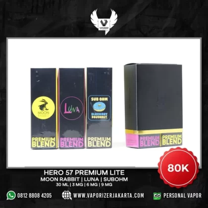 HERO 57 PREMIUM LITE - 3 mg / 6 mg / 9 mg / 30 ml
