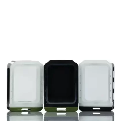 Protocol S-PROro Boro Tank (DISCONTINUED) - Black Delrin / Black Aluminum, Black Delrin / Green Army Aluminum