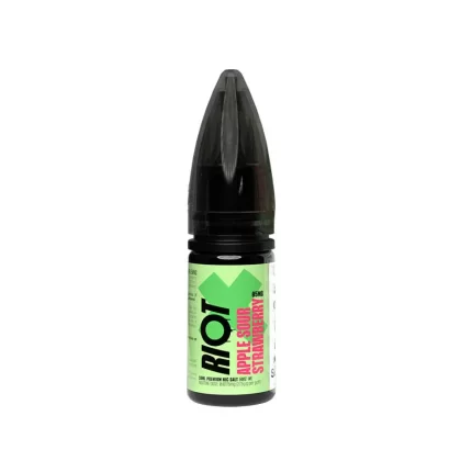 Riot X Nic Salts Apple Sour Strawberry 10ml E-Liquid - 10mg