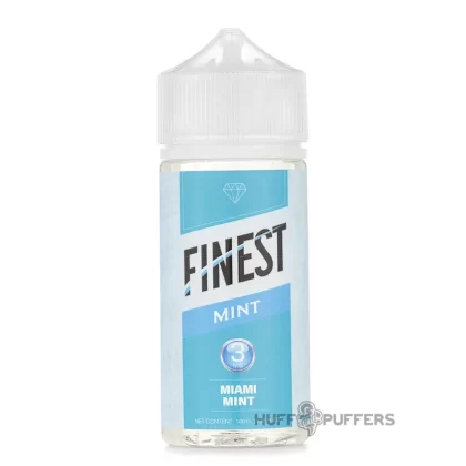 The Finest E-Liquid – Miami Mint 100mL - Nicotine Strength#0mg>3mg>6mg