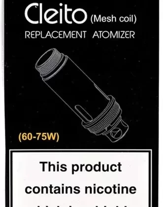 Cleito (Mesh coil) 60-75W by ASPIRE (5PK)