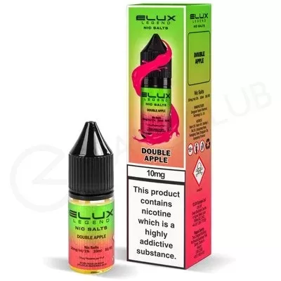 Double Apple Nic Salt E-Liquid by Elux Legend - Ecigpremium